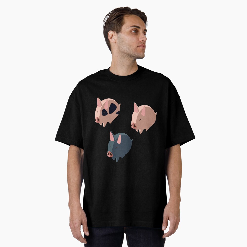 Aperçu de l'œuvre T-shirt oversize créée et vendue par dicktree.