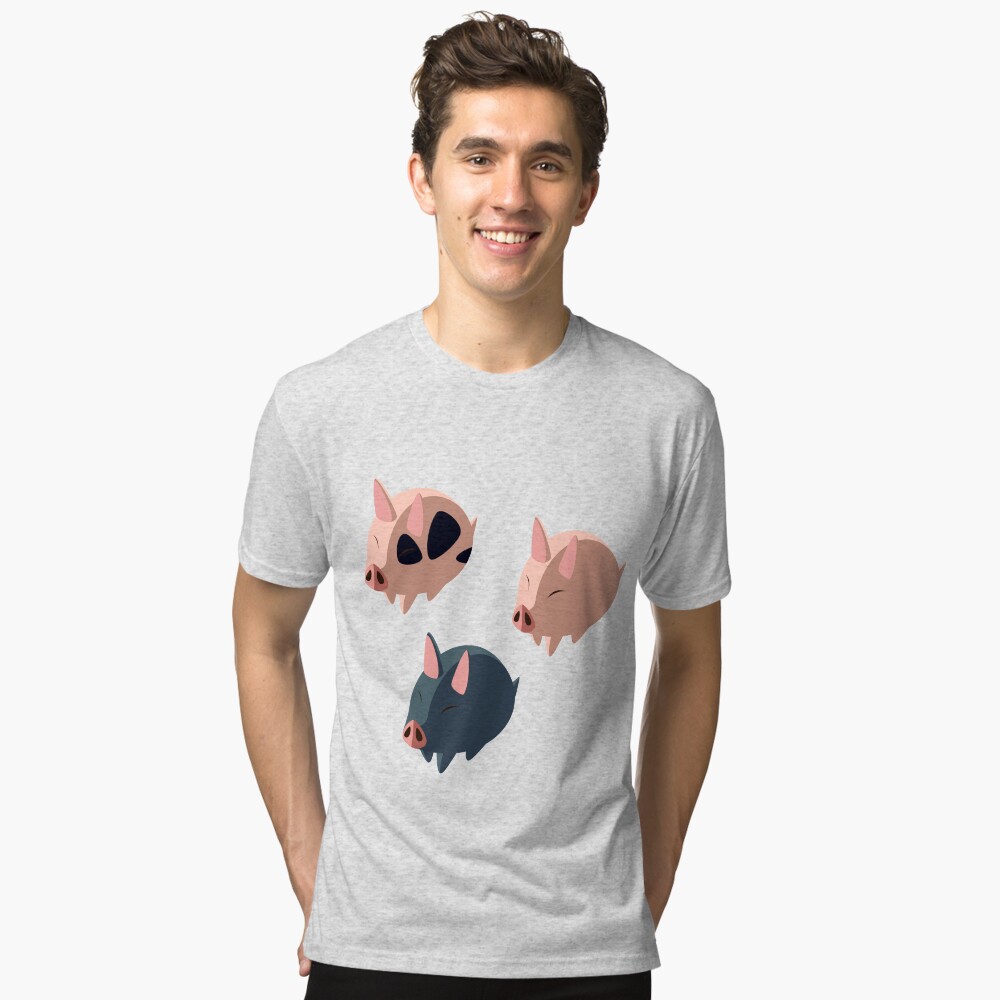 Aperçu de l'œuvre T-shirt chiné créée et vendue par dicktree.