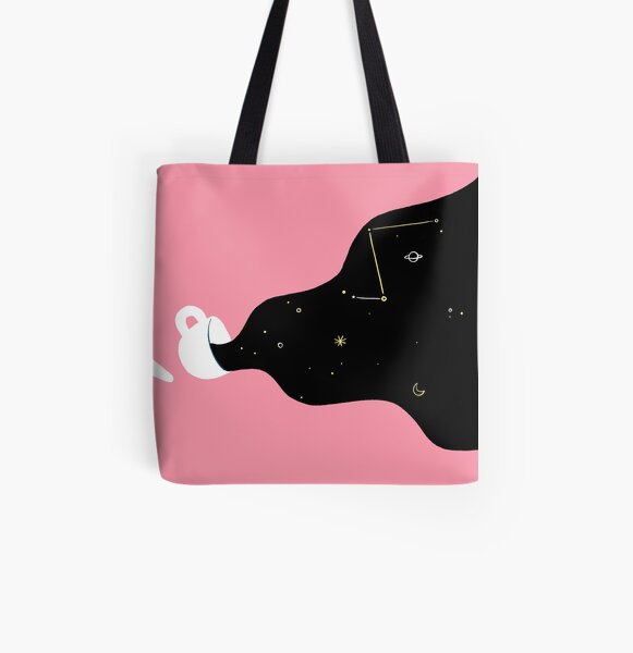 space coffee All Over Print Tote Bag