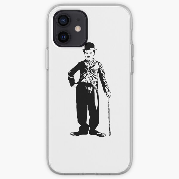 Charlie Chaplin Funda blanda para iPhone