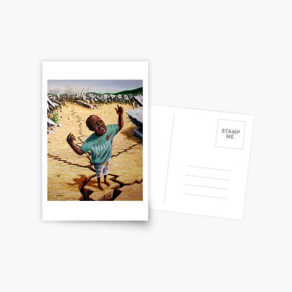 Help Haiti Postcard