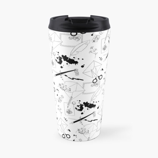 inky messy artsy desk! Travel Mug