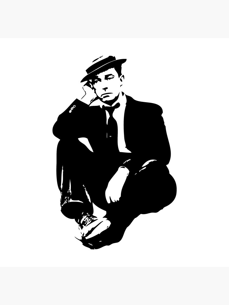 "Buster Keaton" Clock for Sale by fourretout Redbubble
