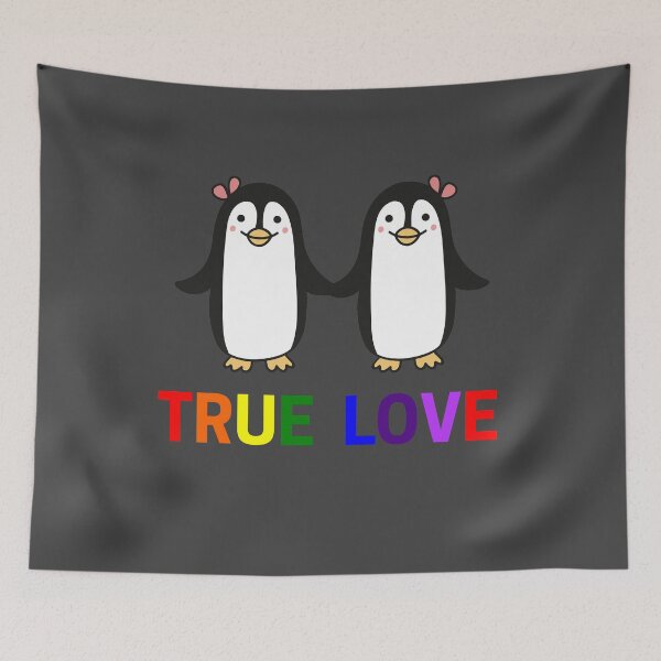 Item preview, True Love Penguin Gay Pride designed and sold by fearcity.