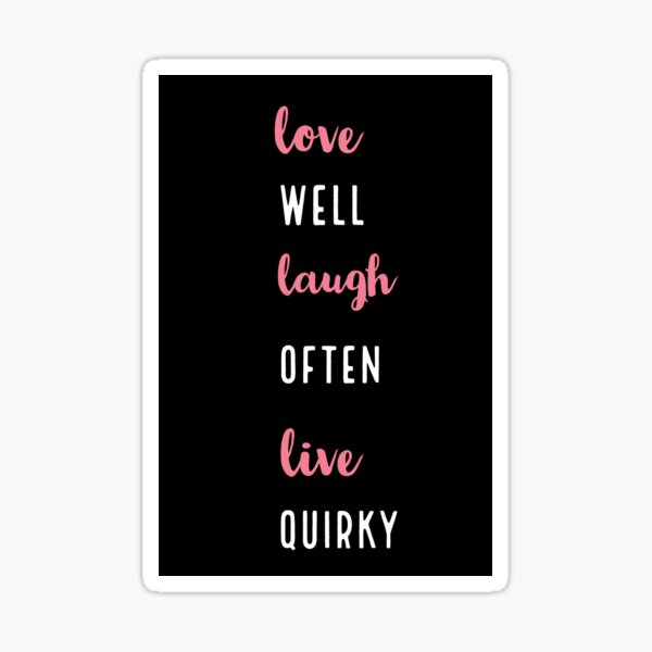 Quirky Christianity Tagline Sticker