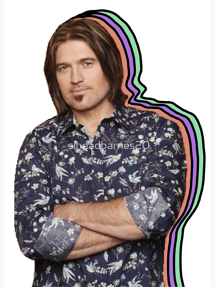 Billy Ray Cyrus Greeting Card for Sale by alexapotish