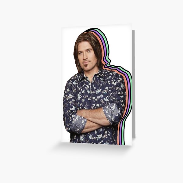 Billy Ray Cyrus Greeting Card for Sale by alexapotish