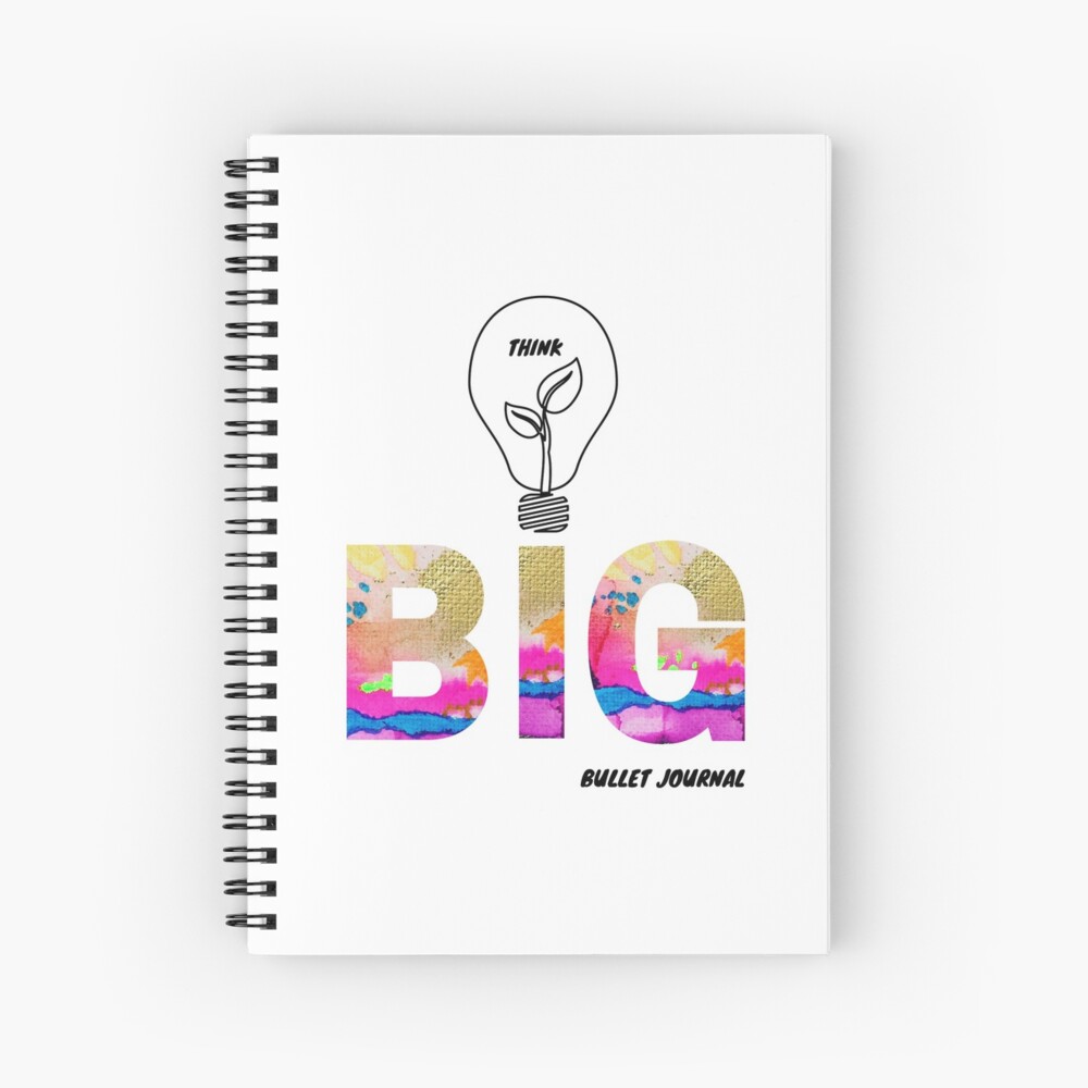 Think BIG Bullet Journal Spiral Notebook