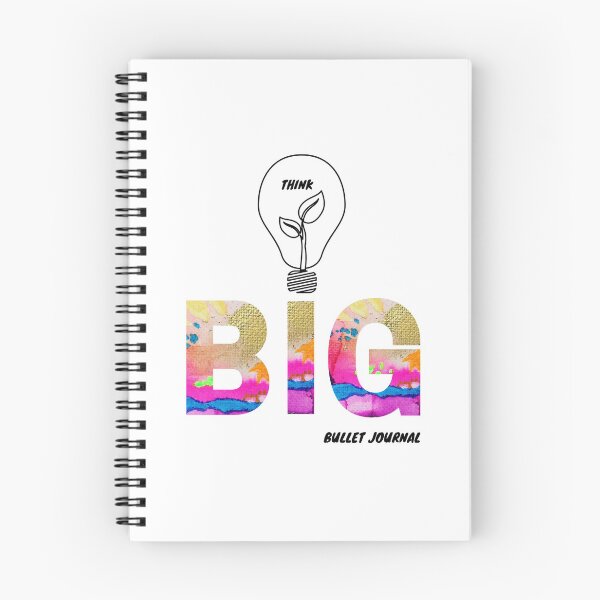Item preview, Think BIG Bullet Journal designed and sold by Rachael Hope.