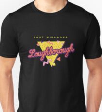 Retro 90s Pop 'Loughborough' Vintage East Midlands Slim Fit T-Shirt