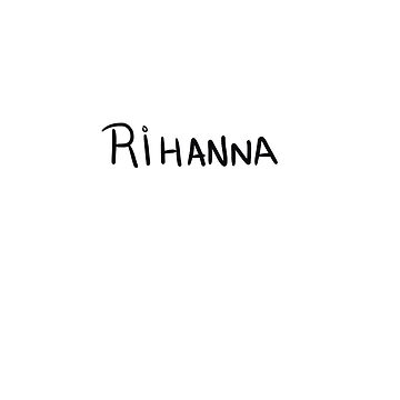 "Rihanna " Sticker for Sale by Kate Callahan Redbubble