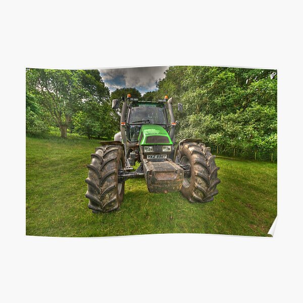 Deutz-Fahr Tractor Poster