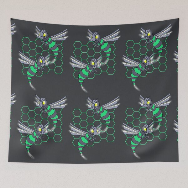 Item preview, Fury Hornets Night Design designed and sold by Emotional Rollercoasters.