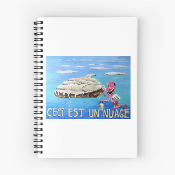 Item preview, Ceci est un nuage what a cloud ? designed and sold by Wabyanko.