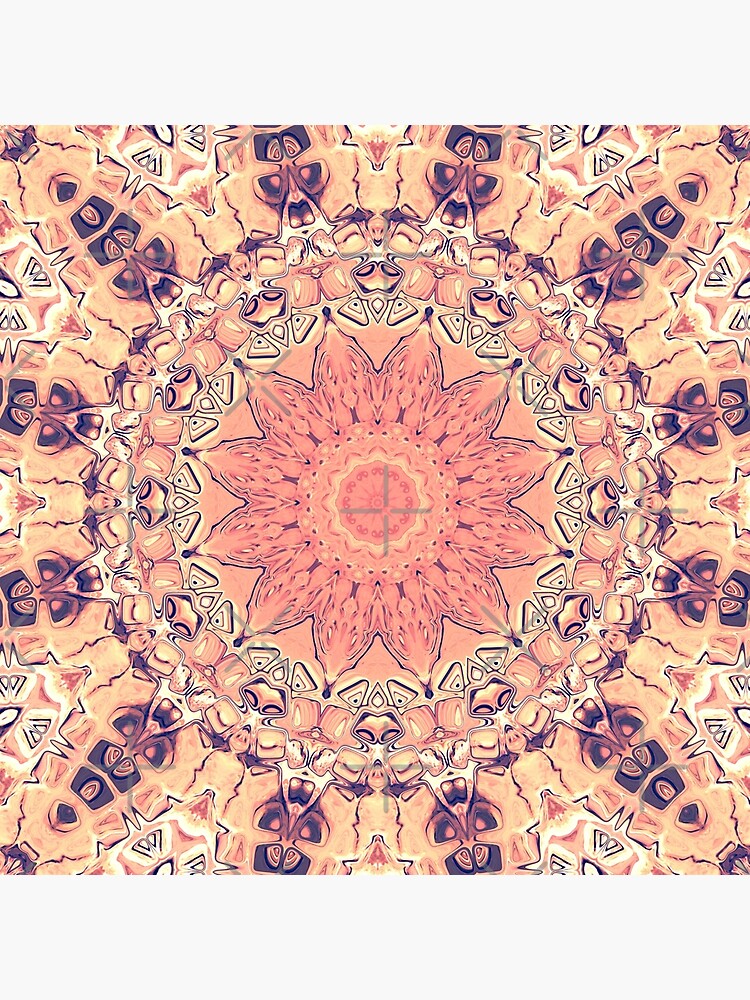 Orange Kaleidoscope by perkinsdesigns