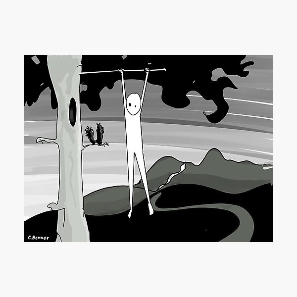 Hang out Photographic Print