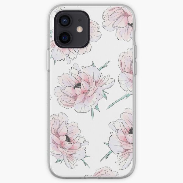 Peony iPhone Soft Case