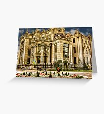 House with Chimeras Greeting Card