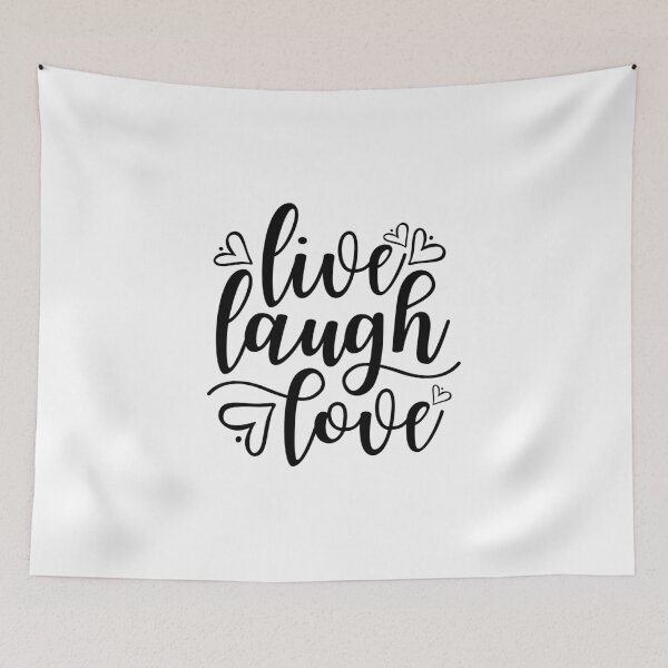Item preview, Live, laugh, love designed and sold by Ramandu.