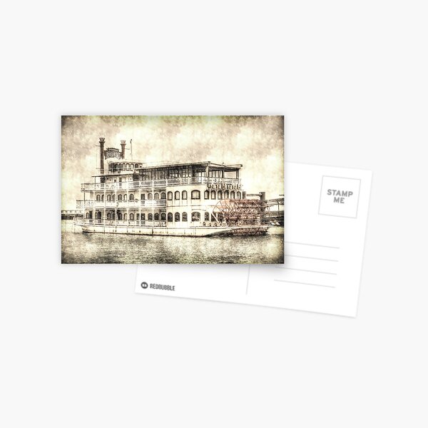 Item preview, New Orleans Paddle Steamer Vintage designed and sold by bejacs.