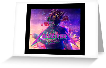 Music Tour Greeting Card By Andraandez Redbubble - roblox lil uzi vert top