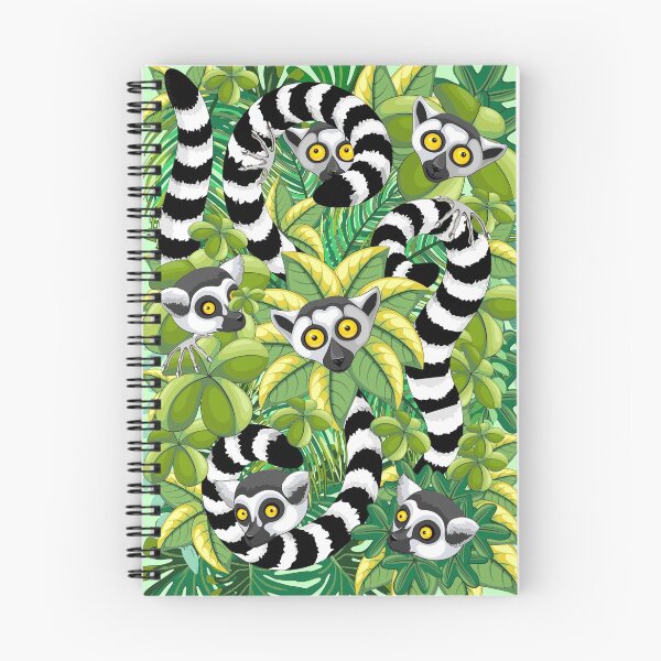 Item preview, Lemurs in Madagascar Rainforest designed and sold by BluedarkArt.