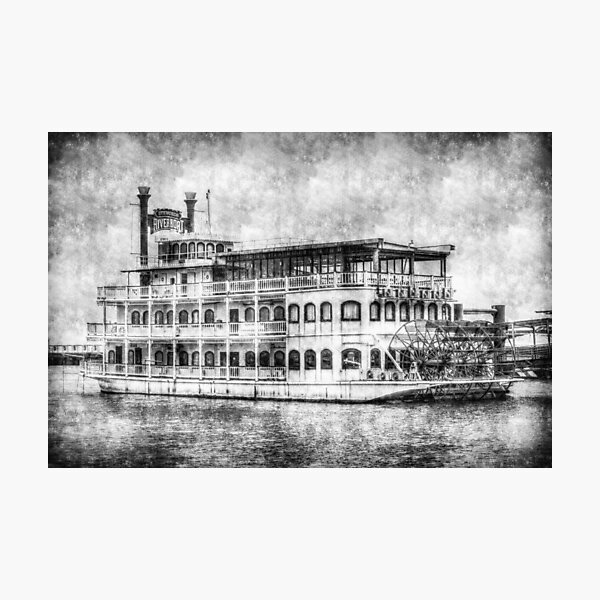 Item preview, New Orleans Paddle Steamer Vintage designed and sold by bejacs.
