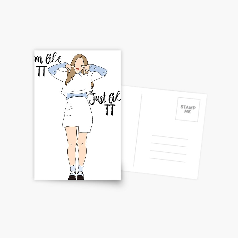 Twice Tt Dahyun Postcard By Mintysuga Redbubble