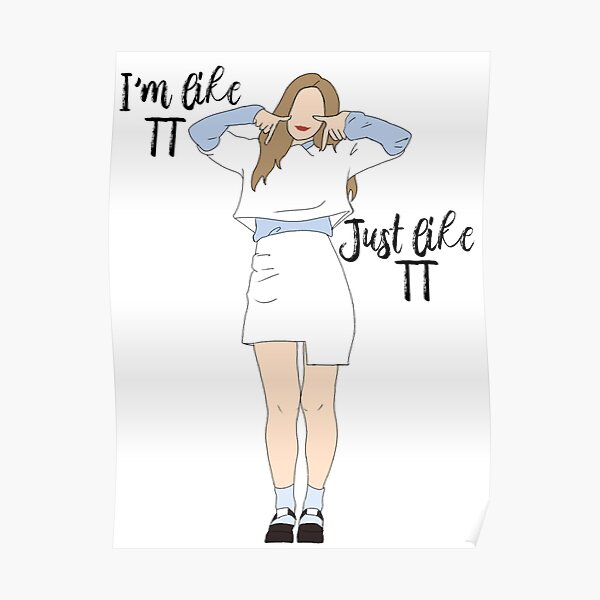 Twice Tt Dahyun Poster By Mintysuga Redbubble