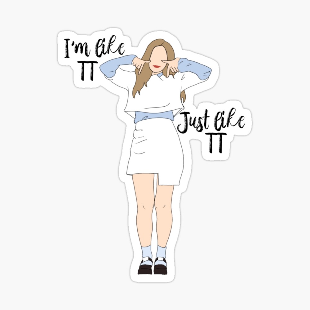 Twice Tt Dahyun Greeting Card By Mintysuga Redbubble