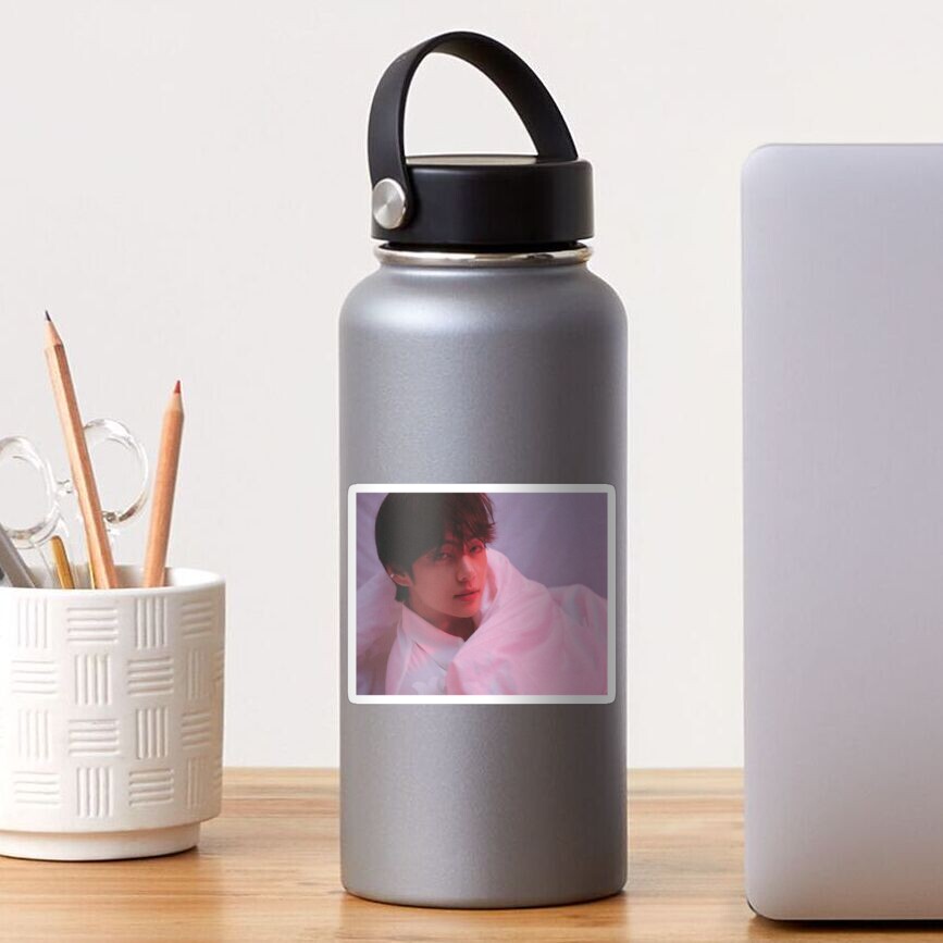 Taehyung Purple Aesthetic Bts Sticker By Suzangg Redbubble