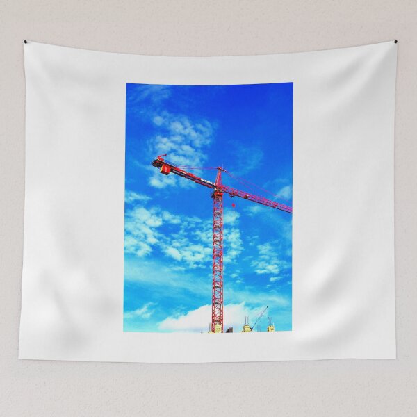 Item preview, Red Tower Crane designed and sold by Cynthia48.