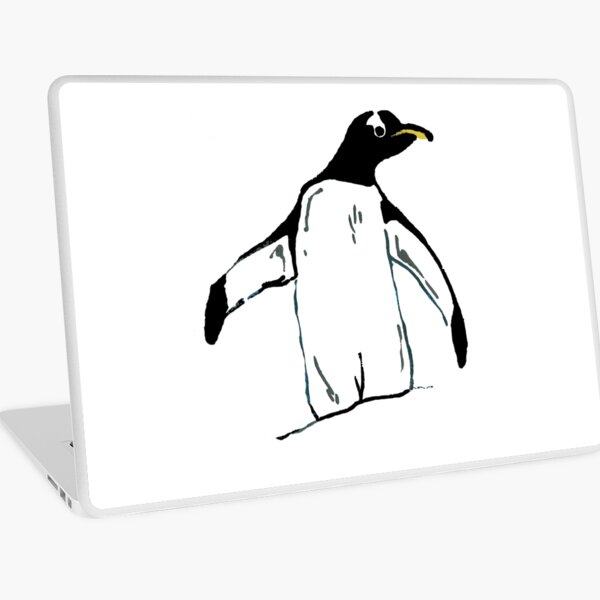 Aperçu de l'œuvre Pingouin curieux créée et vendue par KitCatCards.