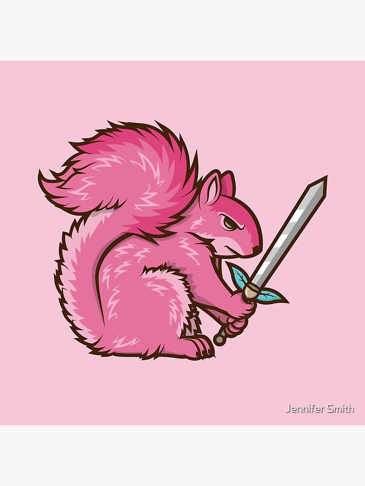 Lone Pink Squirrel Tote Bag for Sale by Jennifer Smith
