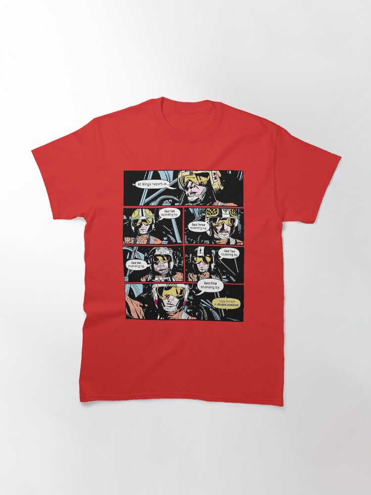 Alternate view of Red Five Standing By Classic T-Shirt