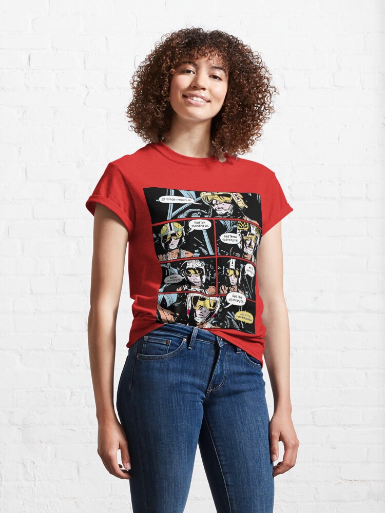 Alternate view of Red Five Standing By Classic T-Shirt