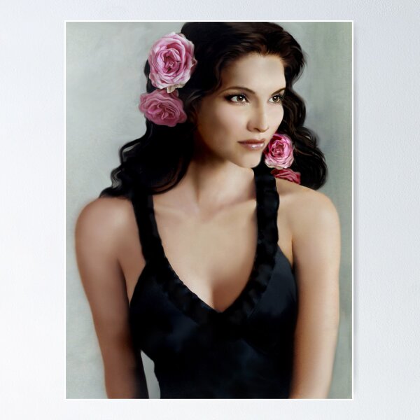 Item preview, Lady With Roses In Her Hair designed and sold by Carla Wick/Jandelle Petters.