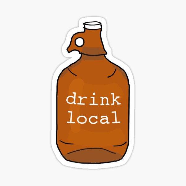 Item preview, Drink Local designed and sold by akachayy.