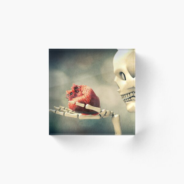 All I Ever Wanted Was Your Heart Acrylic Block