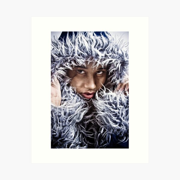 Cold Coat Art Print