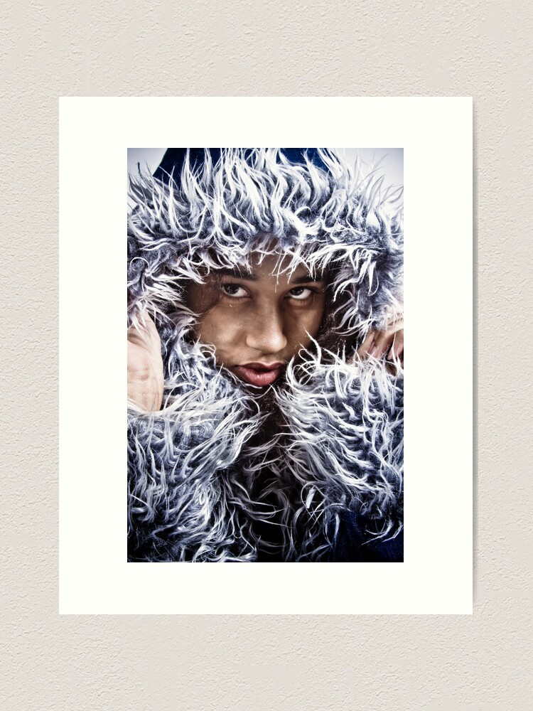 Thumbnail 2 of 3, Art Print, Cold Coat designed and sold by Fwee.
