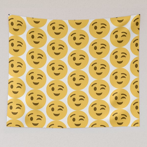 Item preview, blink emoji popular wink eye design designed and sold by Urban Binge.