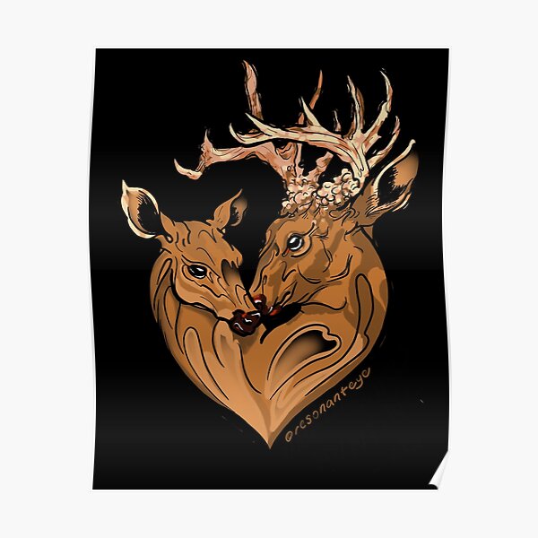 deer love Poster