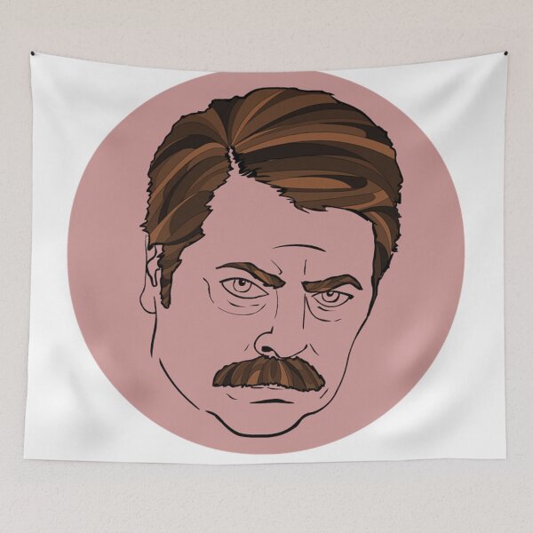 Item preview, ron swanson - parks and recreation  designed and sold by joshuanaaa.