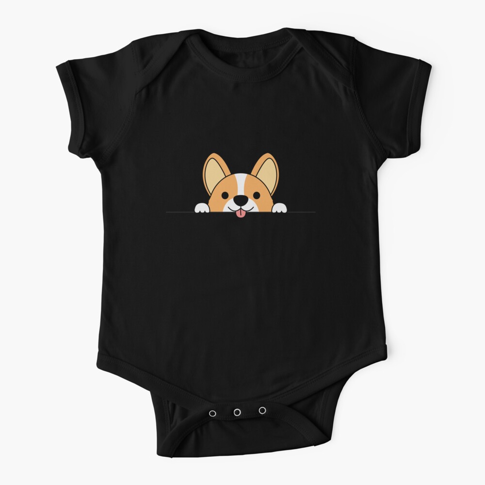 Corgi-Liebe Babystrampler