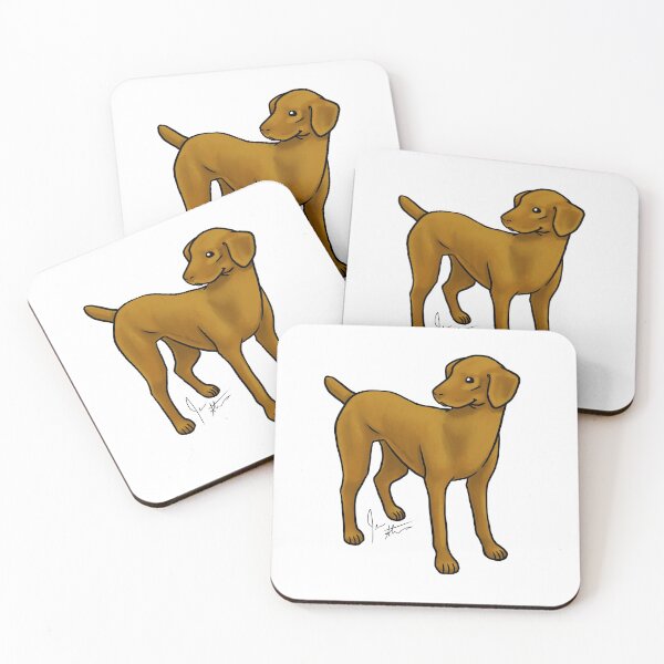 Aperçu de l'œuvre Chien - Vizsla - Golden Rust créée et vendue par Jennifer Stolzer.