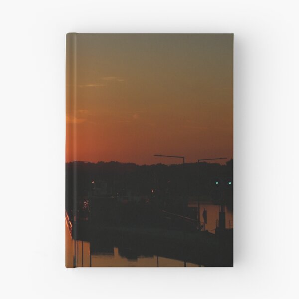 Item preview, Sunset at the river lock, Germany designed and sold by FranWest.