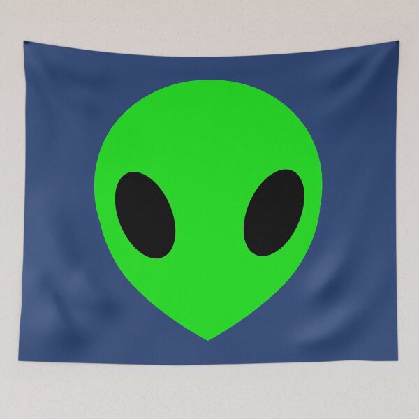 Item preview, Minimalist Alien Head designed and sold by Quirkball.