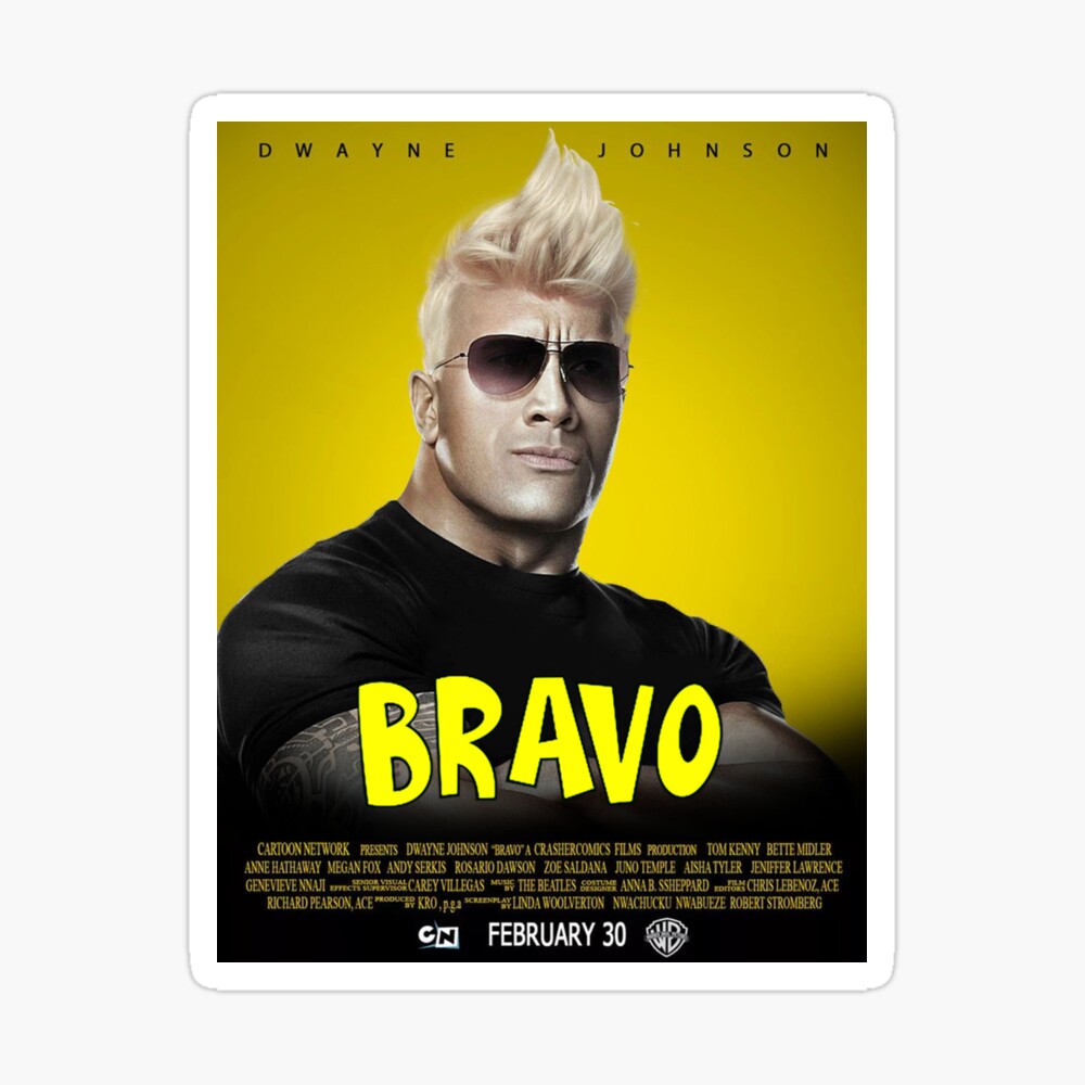 Johnny Bravo Poster for Sale by LICENSEDLEGIT