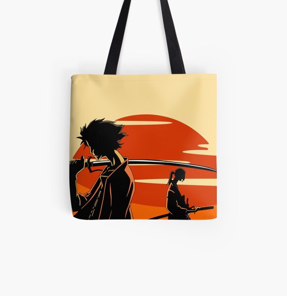 Samurai Champloo Goodies Bolsa estampada de tela